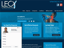 Tablet Screenshot of chiropractorsrapidcity.com